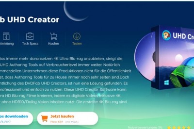 UHD Erstellen | DVDFab UHD Creator ist die erste 4K UHD Authoring Software auf Verbraucherebene, zum Herstellen von hausgemachten 4K Ultra HD Blu-ray