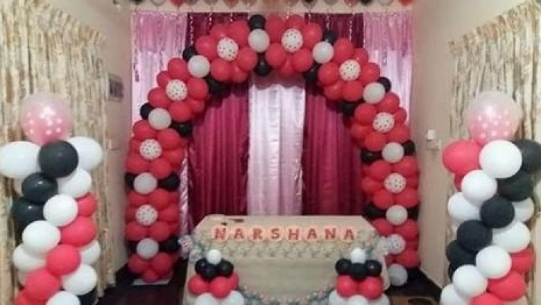 Naming ceremony decoration