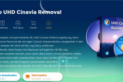 DVDFab UHD Cinavia Removal | Welterste verlustfreie UHD Cinavia entfernte Lösung entfernt die Cinavia Wasserzeichen, die in den Audiospuren von der betroffenen 4K Ultra HD Blu-ray Discs eingebettet sind.