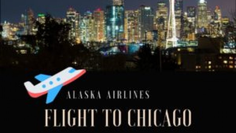 Alaska Airlines Flight to Chicago - 1-800-871-7907