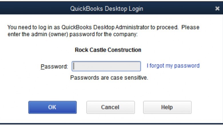 How to Change QuickBooks Password
