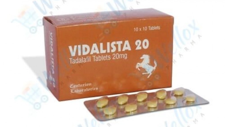Buy Vidalista 20 Mg | Tadalafil | It's Side Effects and Dosage