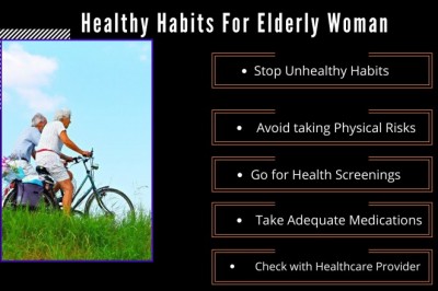 Healthy Habits For Elderly Woman