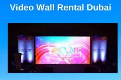 Perks of Renting LED Video Wall Display