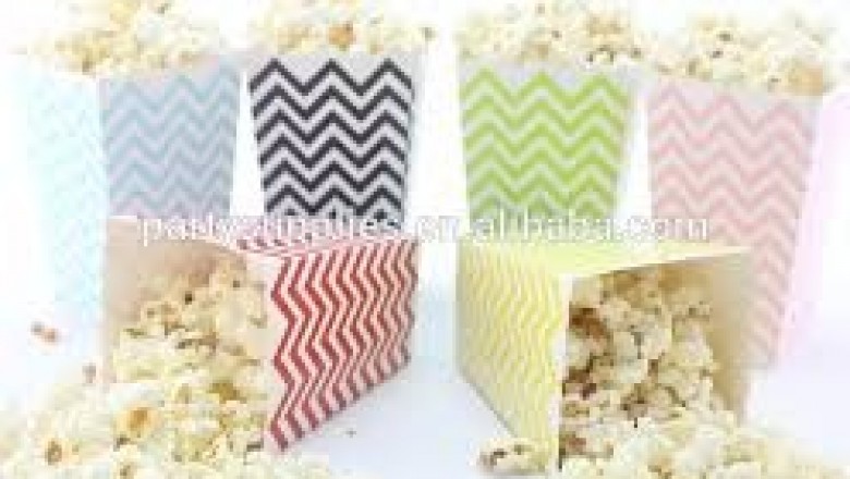 Custom Printed Popcorn Boxes