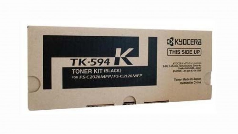 Black Toner Kit 7K Life TK-594K (7 000 Pages In Accordance With Iso 19798)