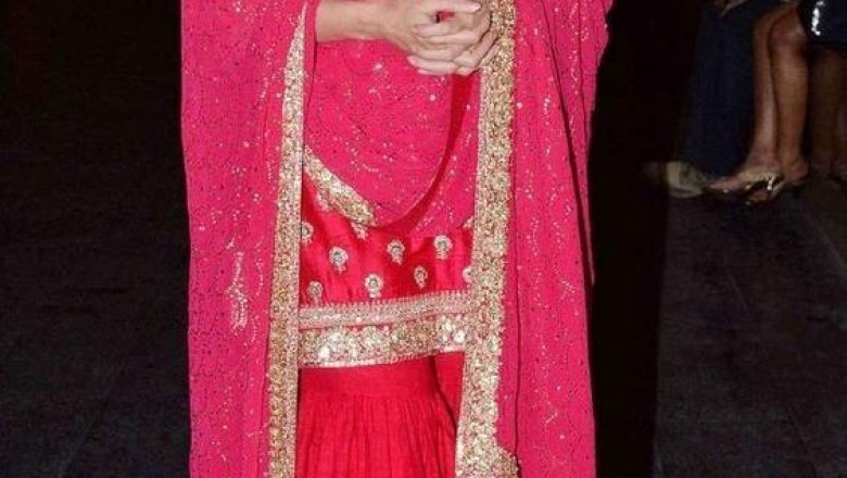 Sharara Suits is hot trend this season
