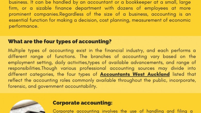 what are the four types of accounting?