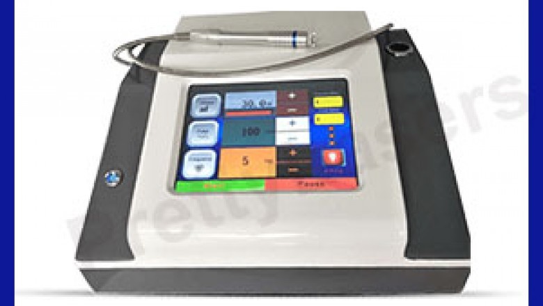 980nm diode laser spider veins removal system