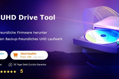 Das DVDFab UHD Drive Tool | Stufen Sie die unfreundliche Firmware eines UHD Laufwerks herunter, um es für die UHD Blu-ray Wiedergabe bereit zu machen.