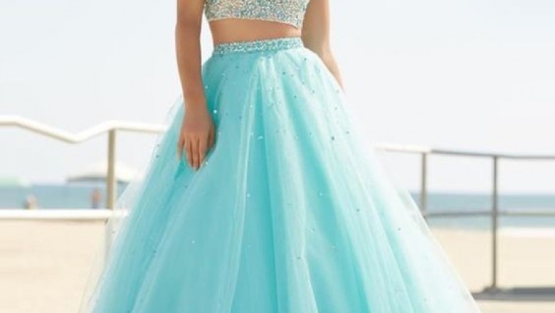 Crop Top And Skirt Best Dress For Wedding