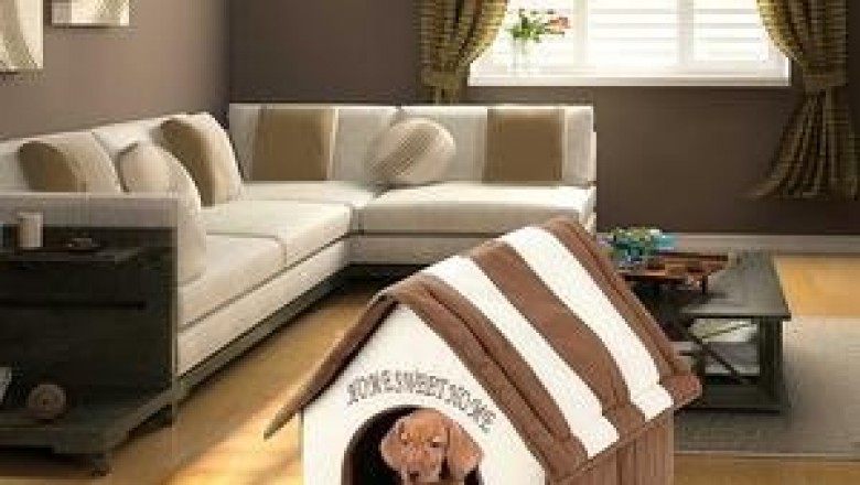 Portable Folding Dog House