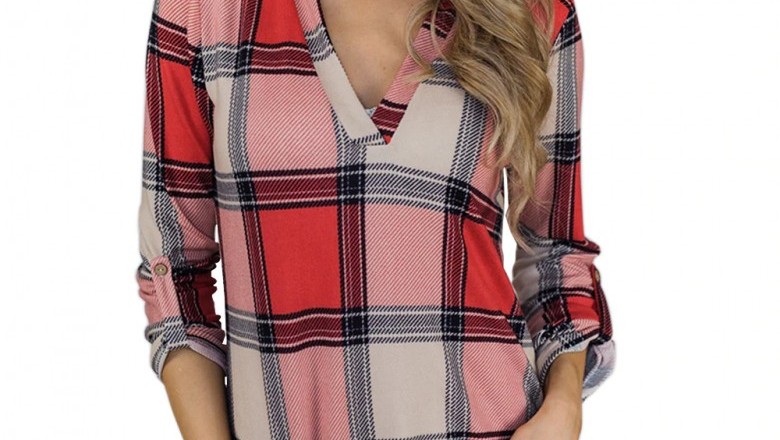 Womens Tops By Love My Fashions - Try Polka Dot Print Top