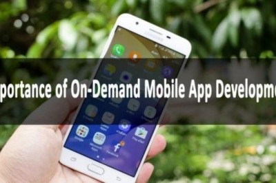 Importance of On-Demand  Mobile App Development