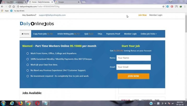 imple Copy Paste Jobs