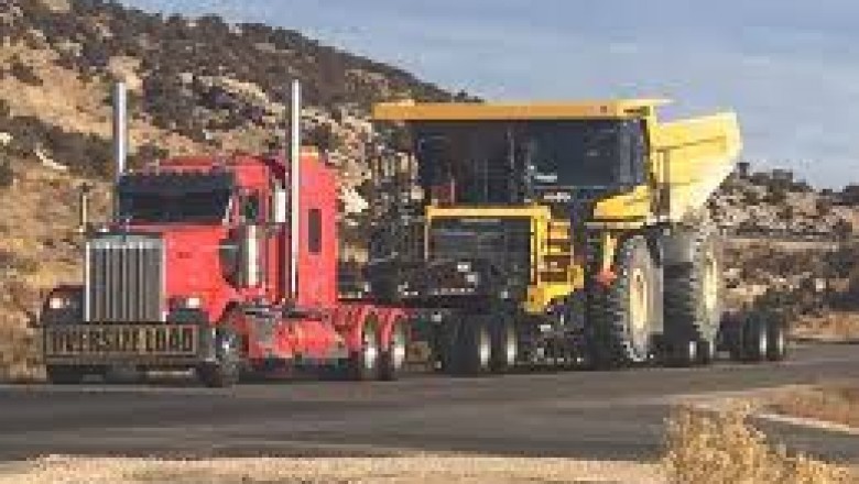 Moving Company: Heavy haul transportation