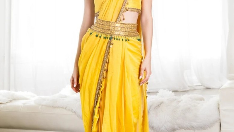 Dhoti Saree Online | Pant and Sharara Saree | Plazo Saree Buy Online | Pant Style Saree