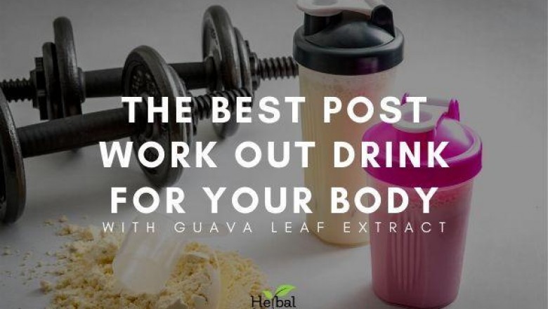 The Perfect Post-WorkOut Shake for Your Body | Herbal Goodness