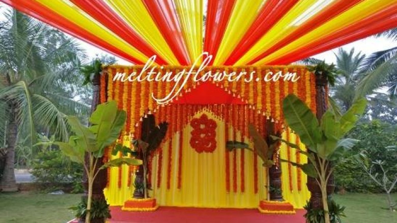 Flower Decoration | Wedding Decorations | Marriage Decoration | Melting Flowers