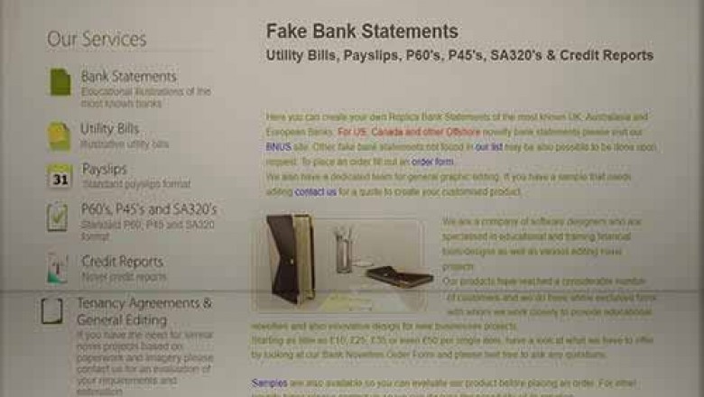 Fake Utility Bill