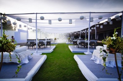 Outdoor wedding Decoration | Garden wedding Bangalore | Melting Flowers
