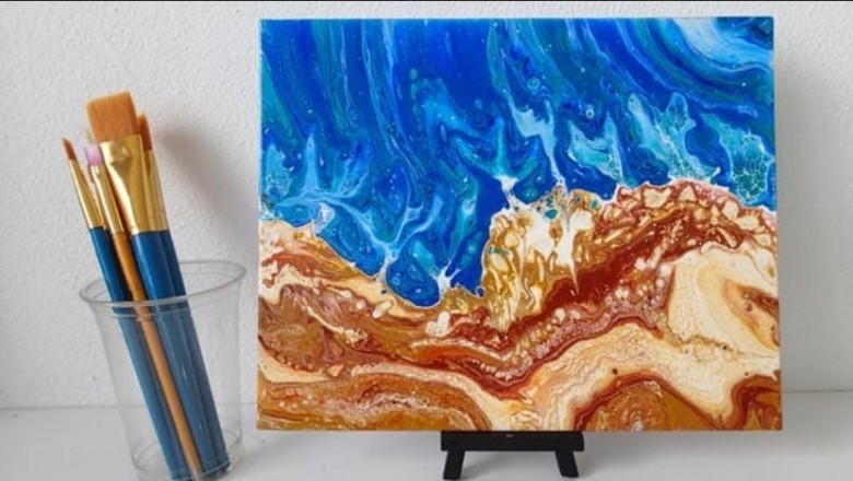 Acrylic Paint Pouring