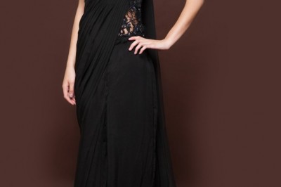 Stitched Saree Gown Designs Are A Combination Of Gowns And Sarees