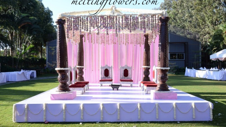 Mandap Decoration | Wedding Mandap Decoration |Melting Flowers