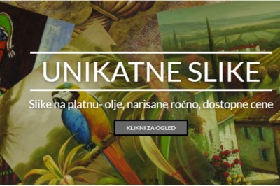 slike na platnu.ogledala.ure
