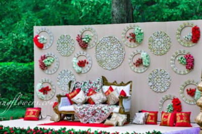 Wedding Backdrop Decoration | Wedding Stage Decoration | Reception Stage Decoration