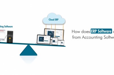 How does ERP Software differ from Accounting Software?