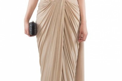 The Dhoti Saree is most stylish outfits and you should try Dhoti Style Saree