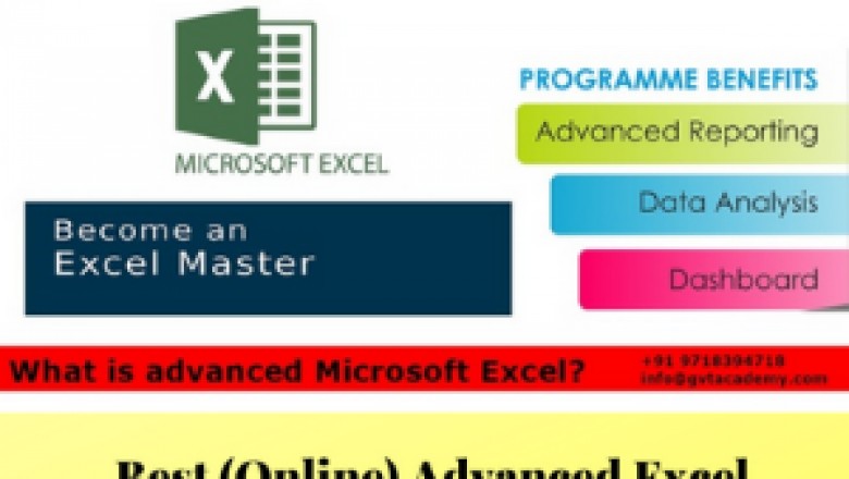 Join Advanced Excel Training Institute in Delhi, Noida – GVT Academy