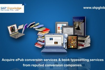 Acquire ePub conversion services & book typesetting services from reputed conversion companies