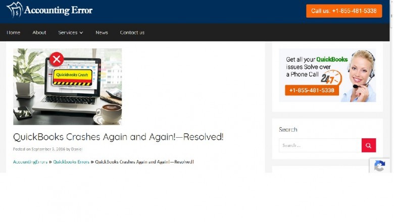 How to Resolve QuickBooks Crash com error while Mailing Invoices?