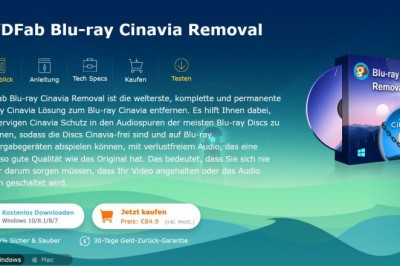 DVDFab Blu-ray Cinavia Removal | Die beste Lösung zum Blu-ray Cinavia entfernen von Cinavia Wasserzeichen auf Blu-ray Discs, für Blu-rays die Cinavia-frei sind.
