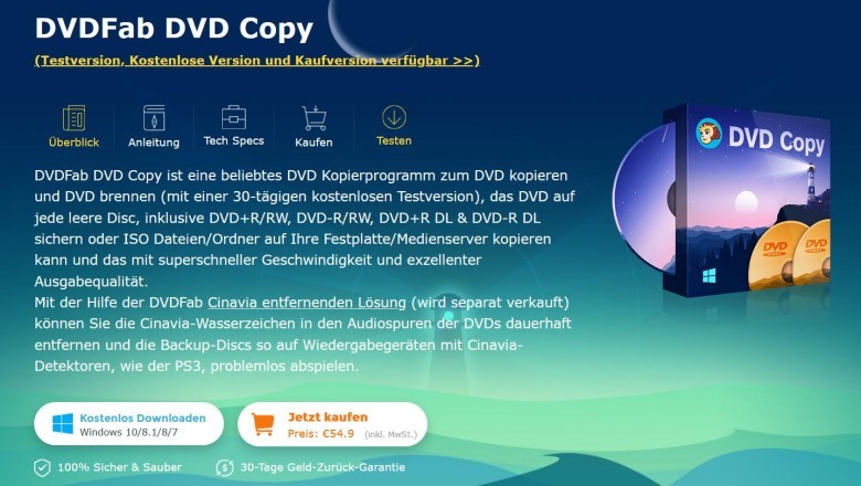 Beste kostenlose DVD Kopieren Software - Kostenlose DVD Kopierer zum Entfernen aller DVD Kopierschutze und zum DVD Kopieren mit hoher Qualität.