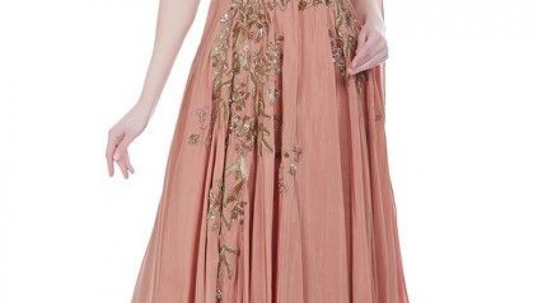 Concept Saree | Ready To Wear Saree | Saree Style Gown | Pre Pleated Saree | Draped Saree Gown