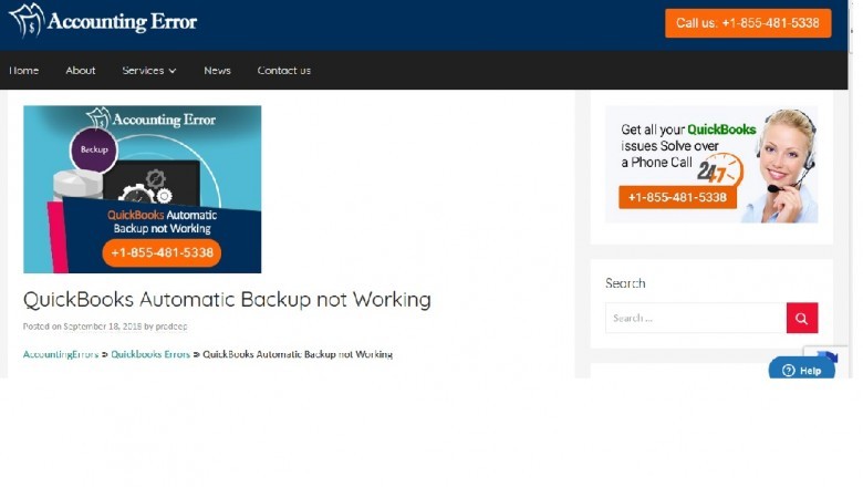 Automatic backup not running