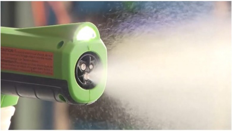 THE BENEFITS OF ELECTROSTATIC SPRAY DISINFECTING