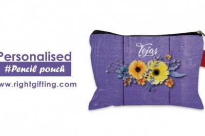 Buy Personalized Pencil Pouch Gifts Online India | Customized Gift