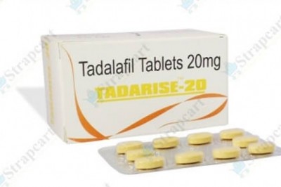 Tadarise | Tadalafil | Erection Dysfunction Cure Pills - Strapcart