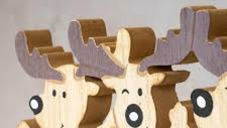 Dekoration aus Holz