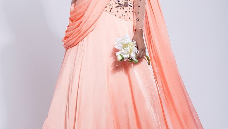 Pre Pleated Saree And Ready To Wear Saree Gown Buy Online