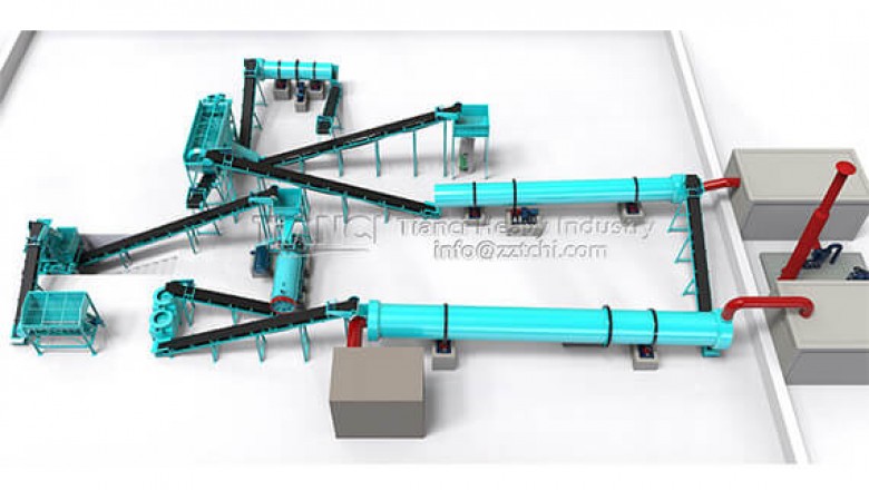 What is the process of organic fertilizer production equipment