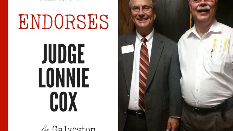 Re-Elect Judge Lonnie Cox | Lonnie Cox Galveston County