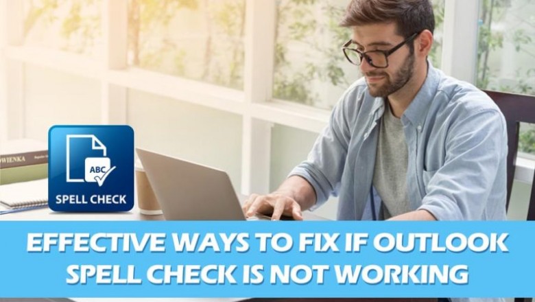 Outlook 2016 Spell Check Not Working