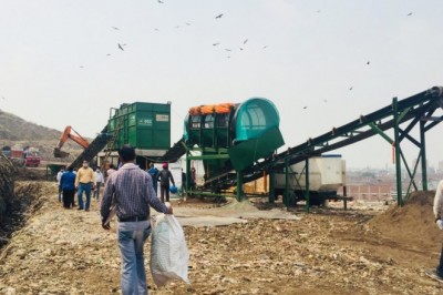 Waste Segregation Machine Trommel and Ballistic Separator