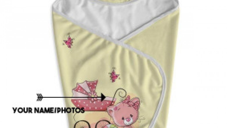 Buy Personalized Baby Blanket Gifts Online India | Customized Gift