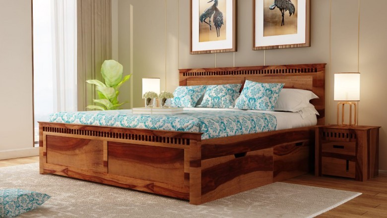 Buy Wooden Beds online From WoodenAlley